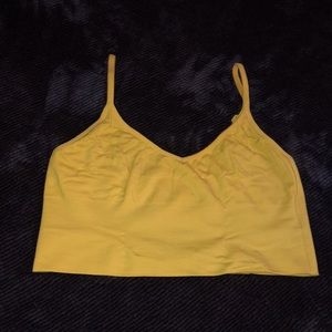 Yellow bralette